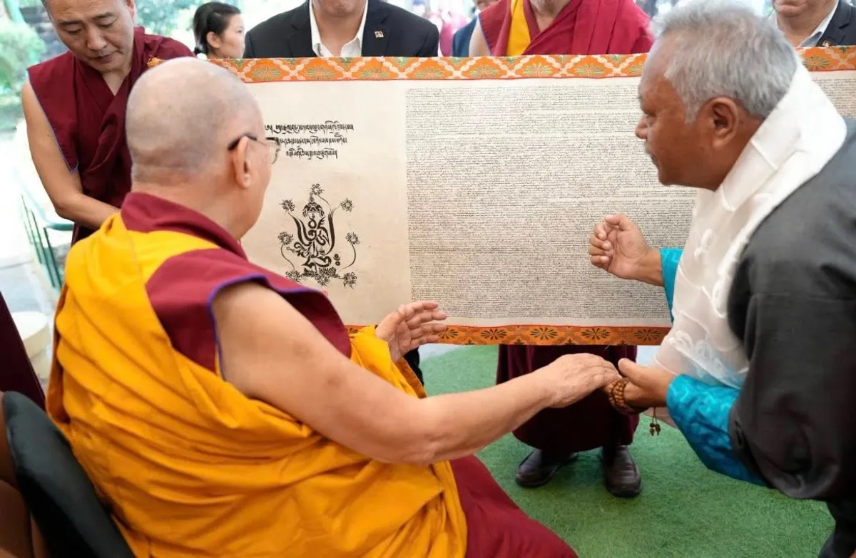 Cover image for Calligrapher Jamyang Dorjee's Dharamsala Visit