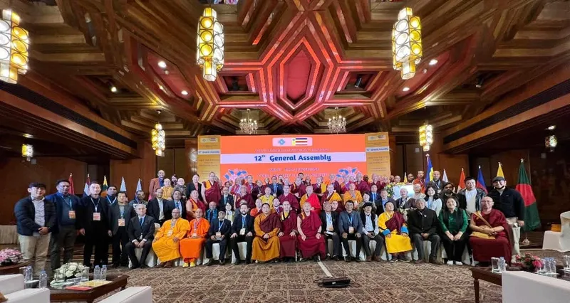 Cover image for Asian Buddhist Conference for Peace Calls for Global Unity and Honors the Dalai Lama