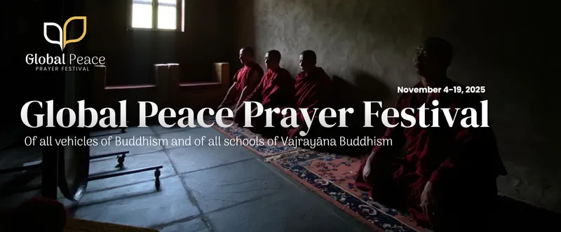 Cover image for Jamyang Dorjee Joins Global Peace Prayer in Bhutan, Honoring Nalanda Tradition